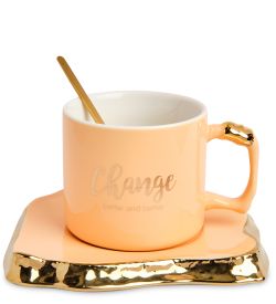 GAEM Art MUG-398/3 Чайная пара «Перемены к лучшему»
