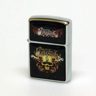 Зажигалка сувенирная Bullet for My Valentine череп (551)
