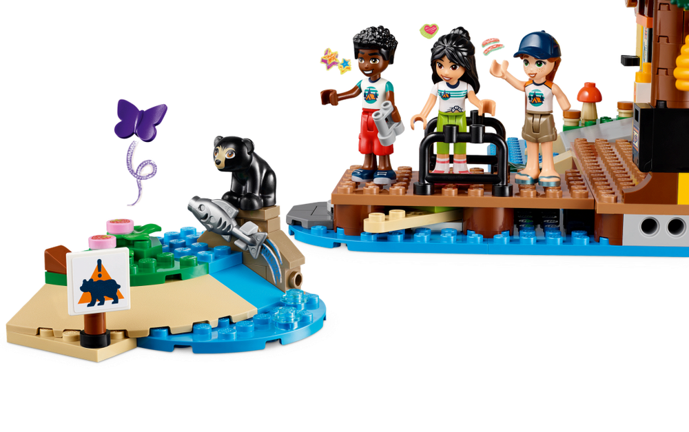 Конструктор Лего Френдс Летний лагерь: водные виды спорта | LEGO Friends Adventure Camp 42626 - 628 деталей (7+)
