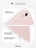 Чехол книжка для iPad 10 (10,9") Gurdini Milano Series Pink Sand