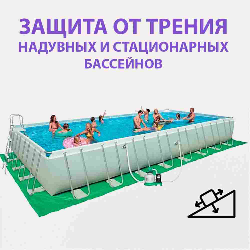 Тент для аттракционов "Щит", 18×7 м, 210 г/м²