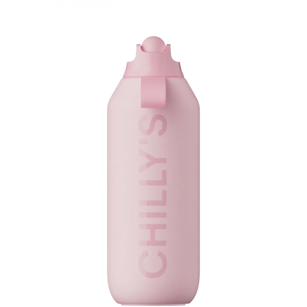 Chilly's Bottles Series 2 Sport розовая спортивная бутылка 500 мл B500S2SPBPNK