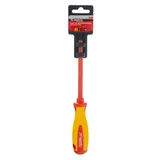 Отвертка Insulated, SL5.5 x 125 мм, CrMo, до 1000 В, двухкомпонентная рукоятка Matrix Professional — фото 5