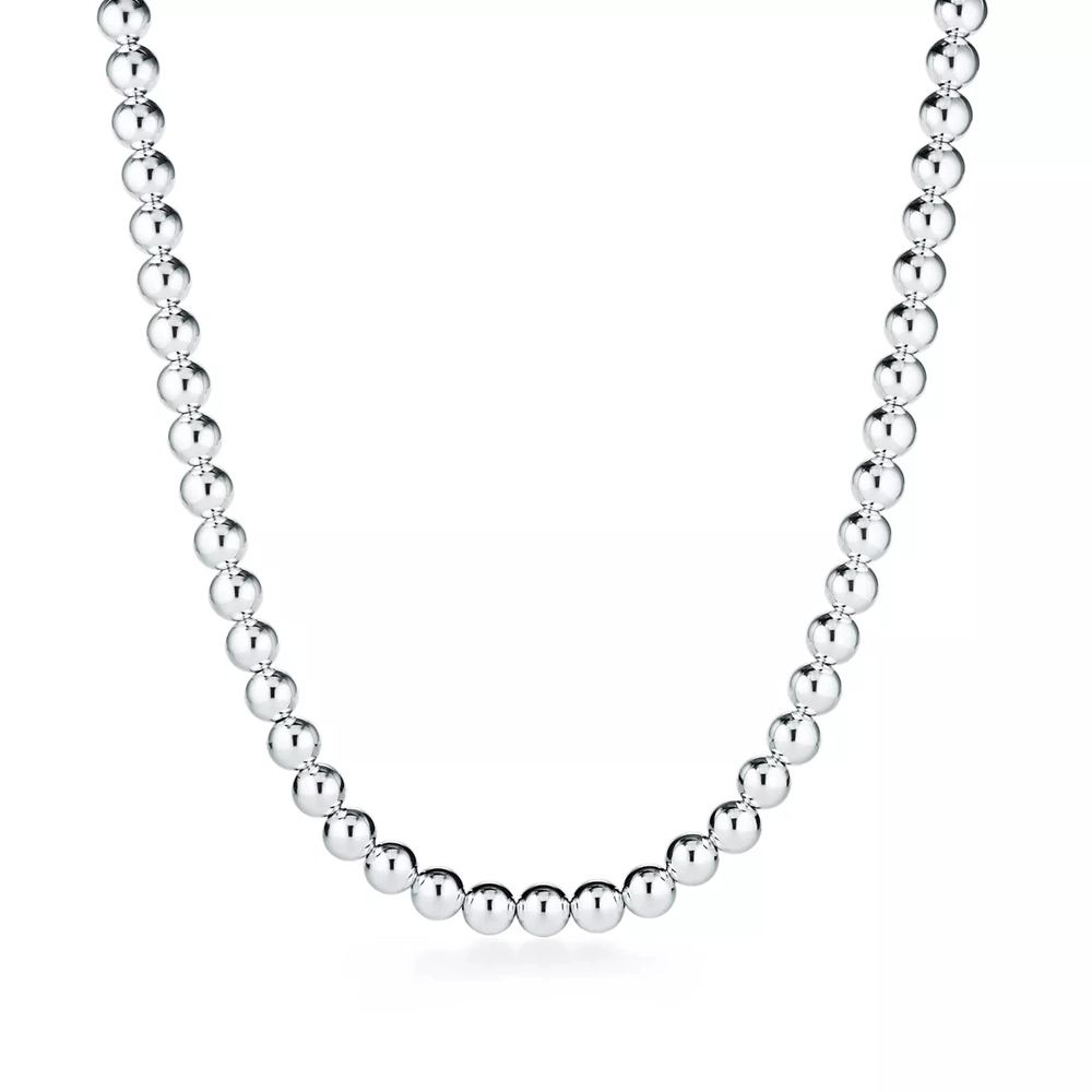 Колье из серебра 925, Tiffany 💠Hard Wear Ball 10mm