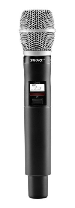 SHURE QLXD24E/SM86 G51 вокальная радиосистема с ручным передатчиком SM86, частоты 470-534 MHz
