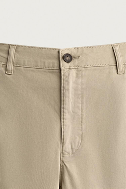 ZARA БРЮКИ ЧИНОС SLIM FIT, БЕЖЕВЫЙ