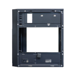Корпус BaseTech M3408, Без БП, mATX, чёрный, 2xUSB3 (BT-M3408-B)