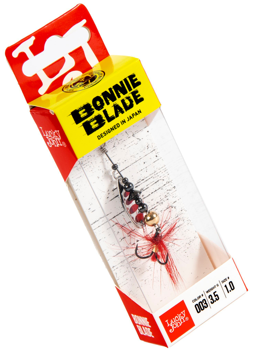 Блесна вращающаяся Lucky John BONNIE BLADE 01 03.5г 003 в блистере