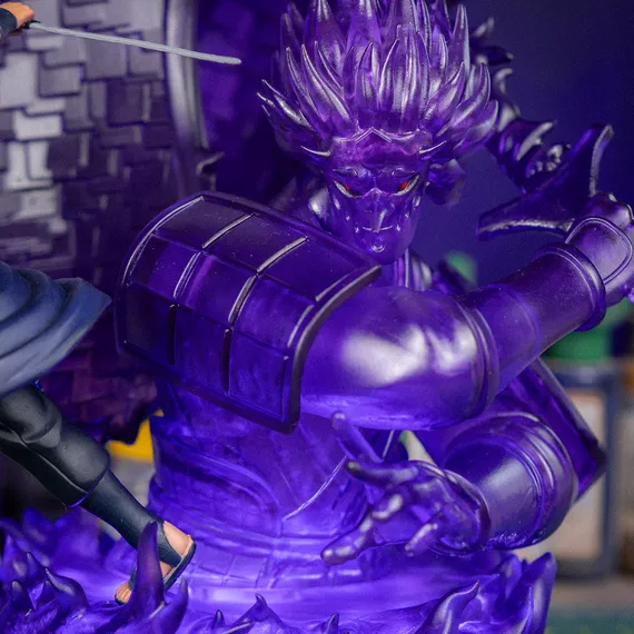 Sasuke and Susanoo - Naruto