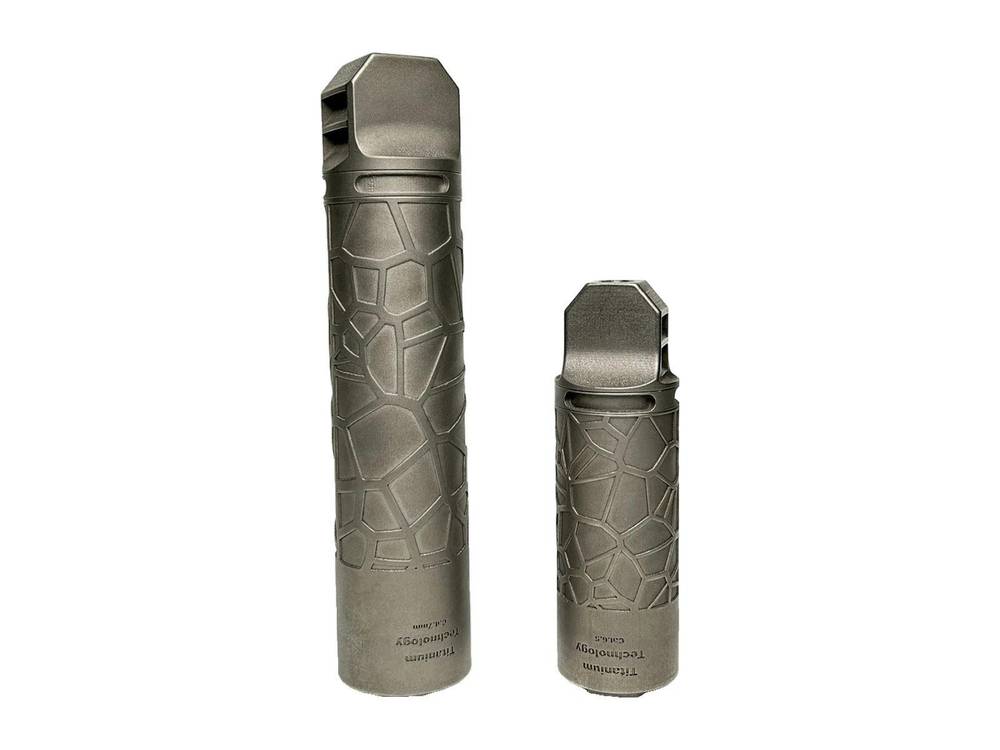 Титановый ДТК-П 3D Гибрид Магнум на Sako TRG-42 (.300 Win Mag, .338 LM, М18х1), Titanium Technology (Русский дракон) — фото 4