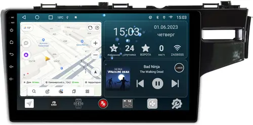 Магнитола для Honda Fit 3 2013-2020 - Redpower 237 Android 10, Быстрая, CarPlay, SIM-слот