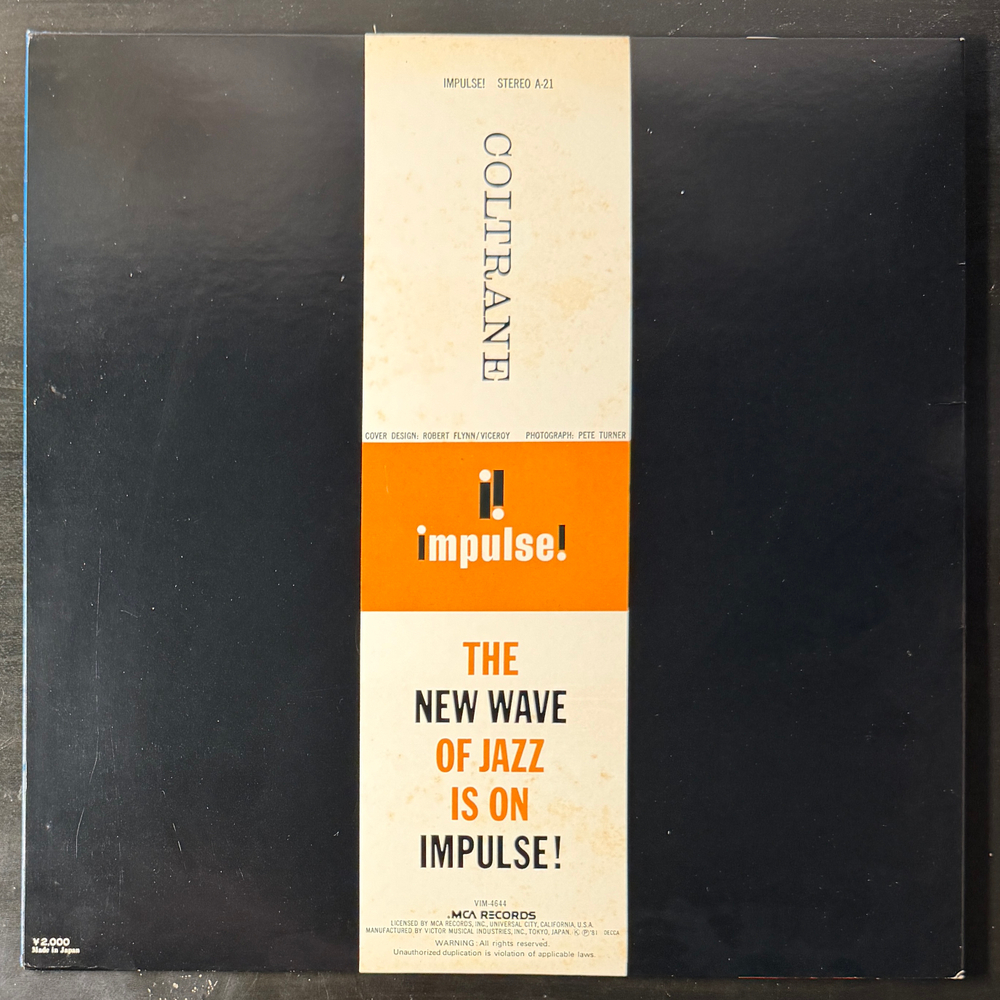 The John Coltrane Quartet ‎– Coltrane (Япония 1981г.) Т