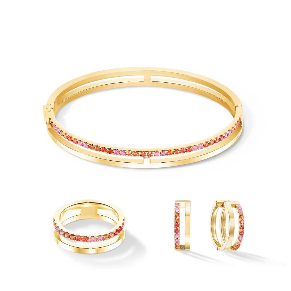 Кольцо Coeur de Lion Red-Gold 0136/40-0316 60 размер 19