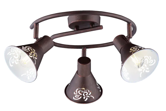 Светильник Sfera Sveta 86059/3C BR, 3×40 Вт, коричневый