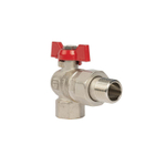 Кран шаровый со сгоном угловой 1/2" американка HLV