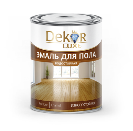 DEKOR LUXE  Эмаль ПФ-266 Климентин 2,6кг (Кубанские краски)