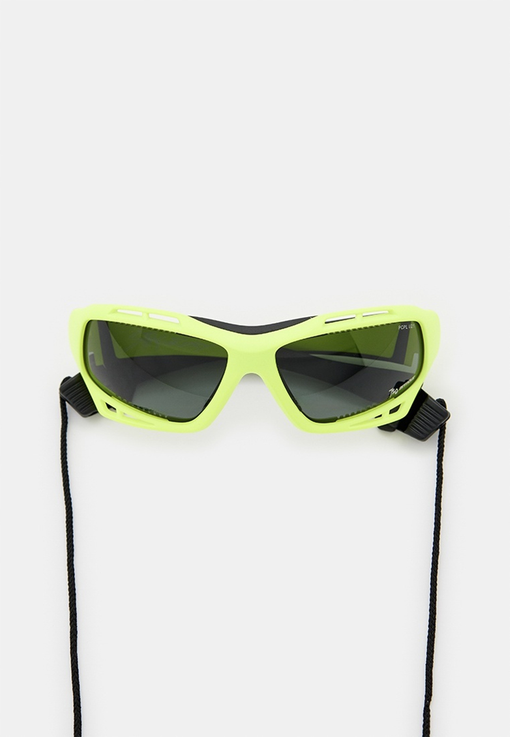 Спортивные очки 720armour Stingray / Matte Neon Lime Yellow / Polarized Smoke Lens
