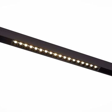 Диммируемый магнитный трековый светильник LED 18W 2700К-6500К ST371.406.18 чёрный Smart Skyline 48 ST-Luce