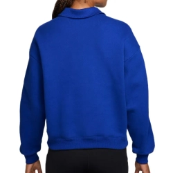 Женская Кофта теннисная Nike Court Collection Heritage Fleece - old royal