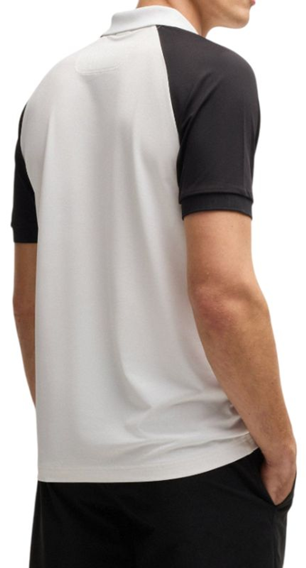 Мужское теннисное поло BOSS Active Paddy Colour Blocked