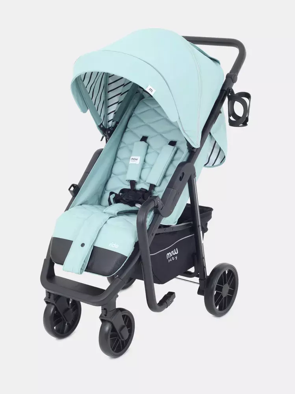 Коляска детская MOWBaby "RIDE" RA082 Mint