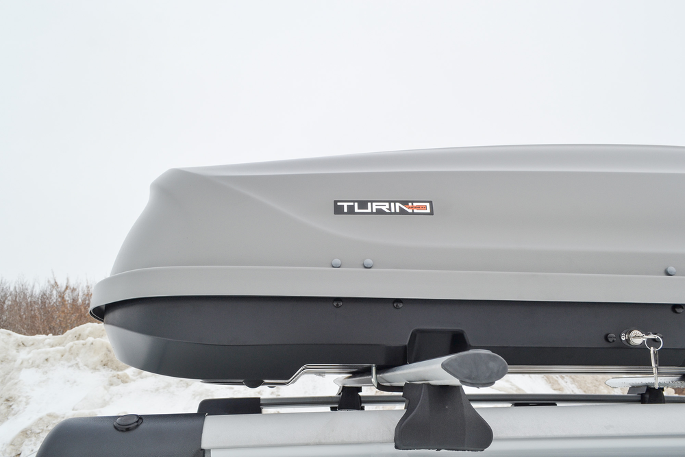 Turino Medium (460 л) 191х79х46 серый с двусторонним открыванием