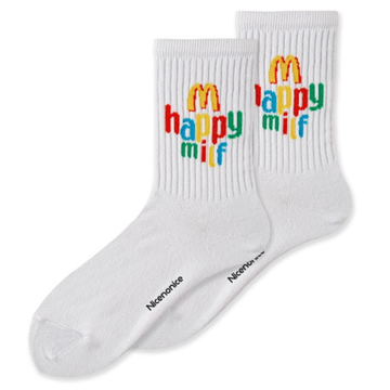 Носки Nicenonice Classic Happy milf хэппи милф (Белый, 41-45)