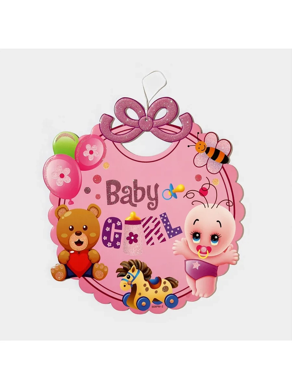 Подвеска на стену "Baby Girl" 28,5х24,5 см