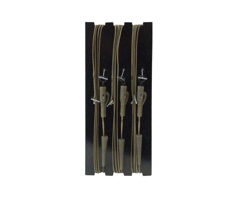 KORDA Монтаж готовый Leadcore Leader Lead Clip Weed Silt 3шт
