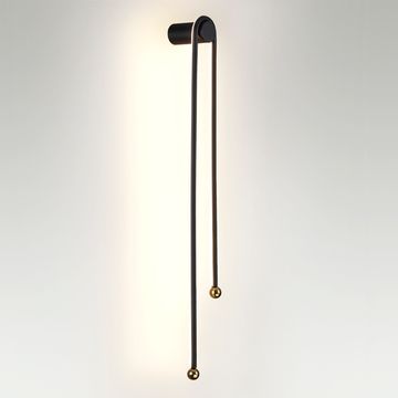 Настенный светодиодный светильник 18W 3000К 6633/18WL чёрный Memfi Odeon Light