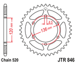 Звезда JTR846.45