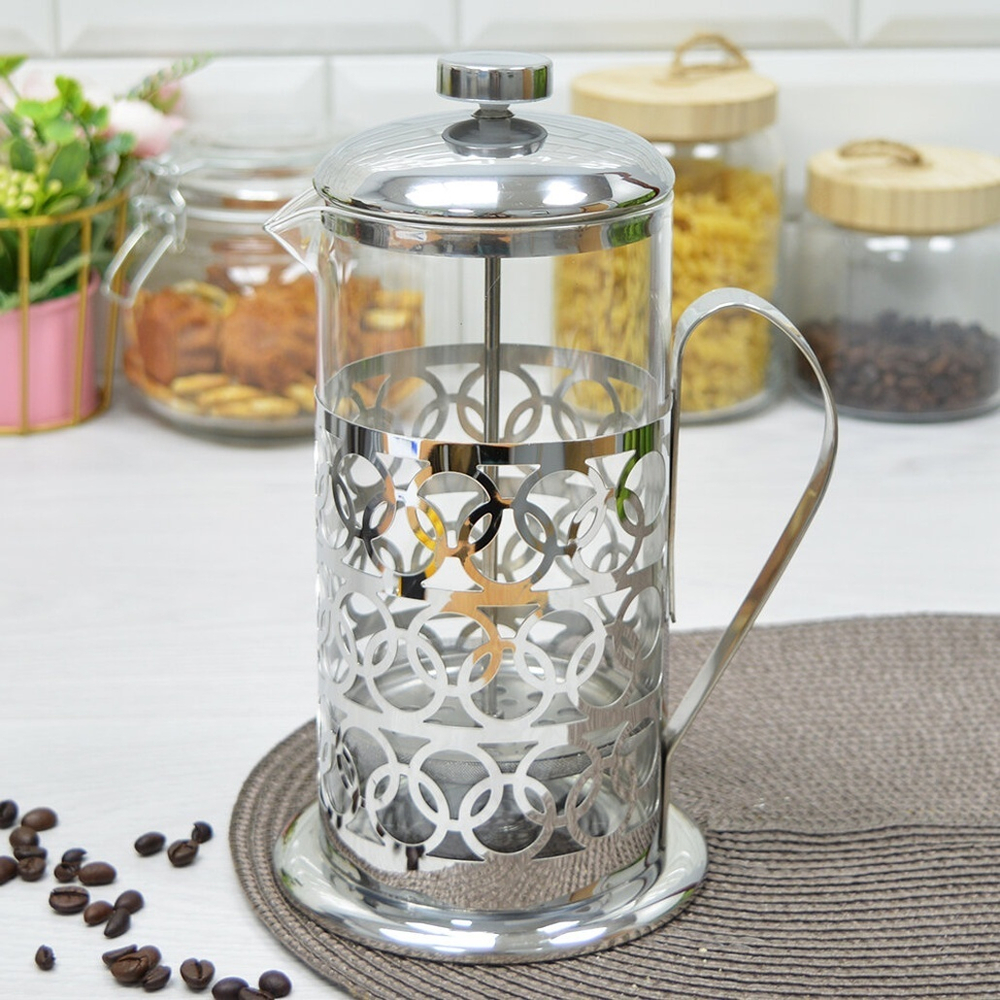Френч-пресс 1л "Olimpia" T046-1000ML