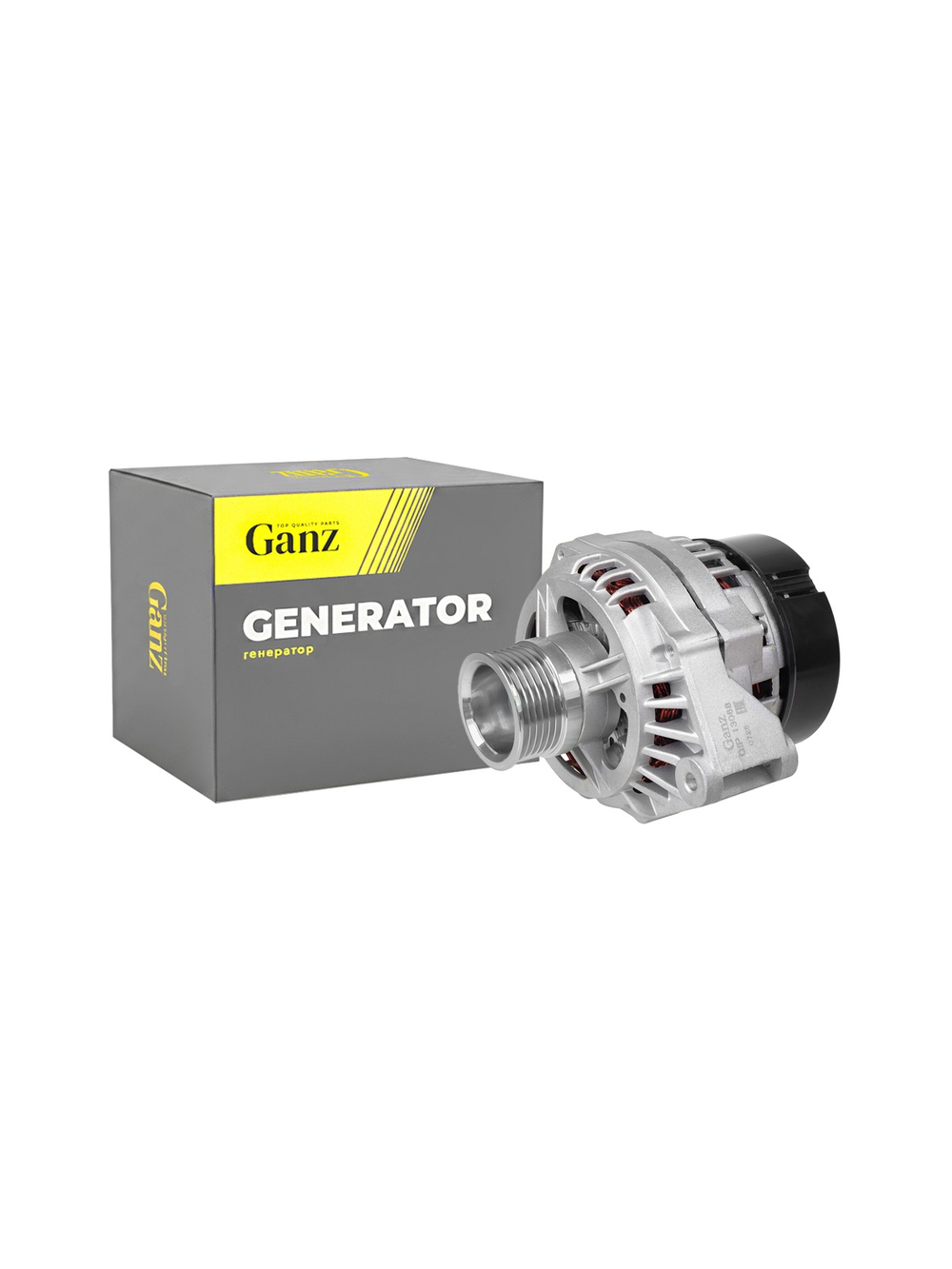 Генератор 140А для ВАЗ 2110-2115 1118 2170 2190 GANZ GIP13068