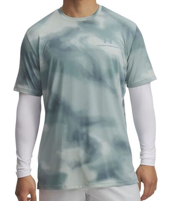 Мужская теннисная футболка Under Armour Vanish Energy Printed Short Sleeve - serpentine