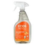 Earth Friendly Products, Ecos®, универсальное очистительное средство на растительной основе, апельсин, 650 мл (22 жидк. унции)