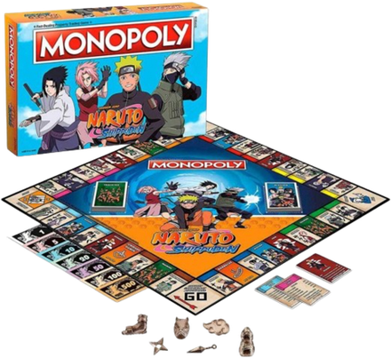Игра  Монополия Naruto на английском языке