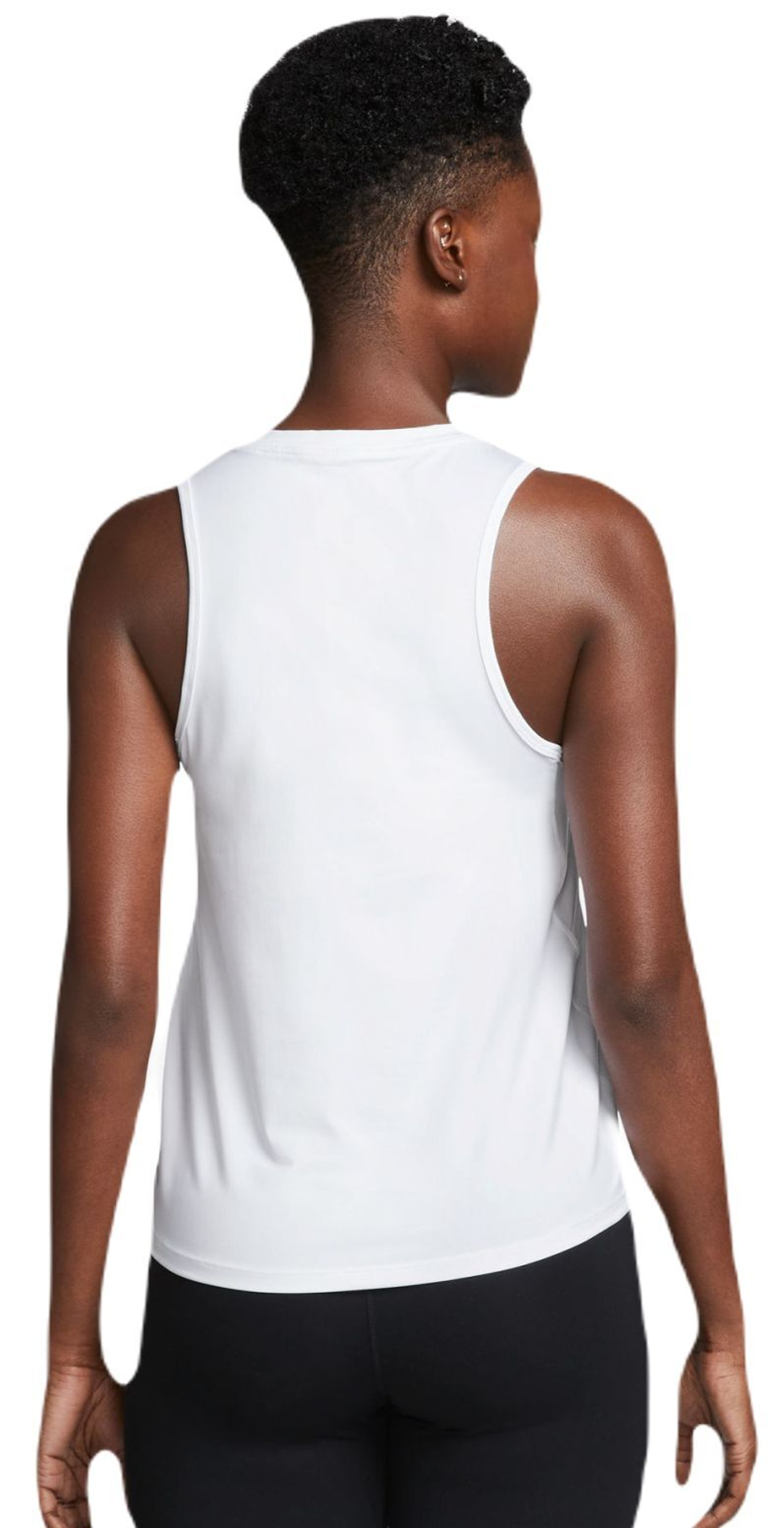 Женский топ теннисный Nike One Classic Dri-Fit Tank Top - белый