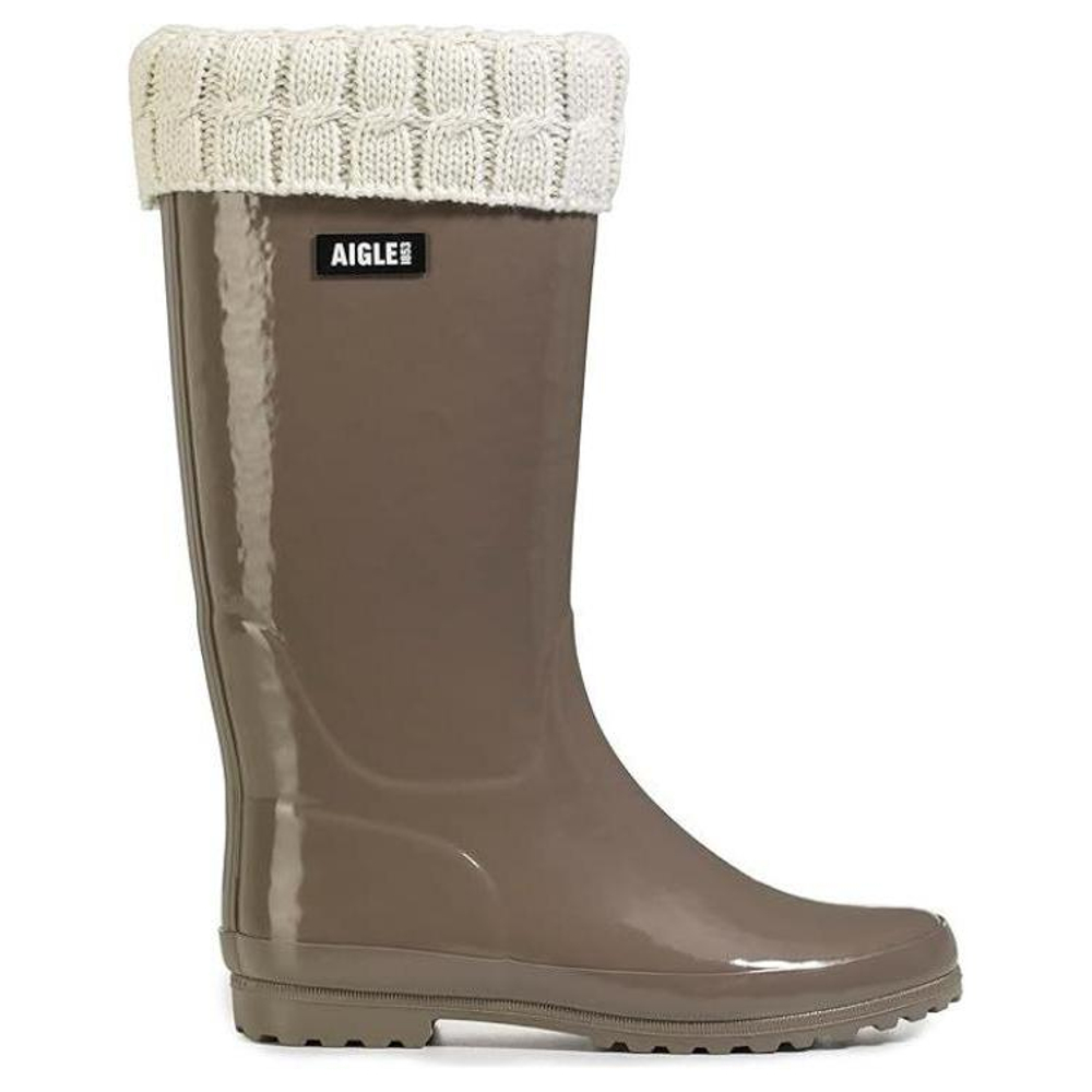 AIGLE Eliosa Winter Rain Boots Women"s Gray