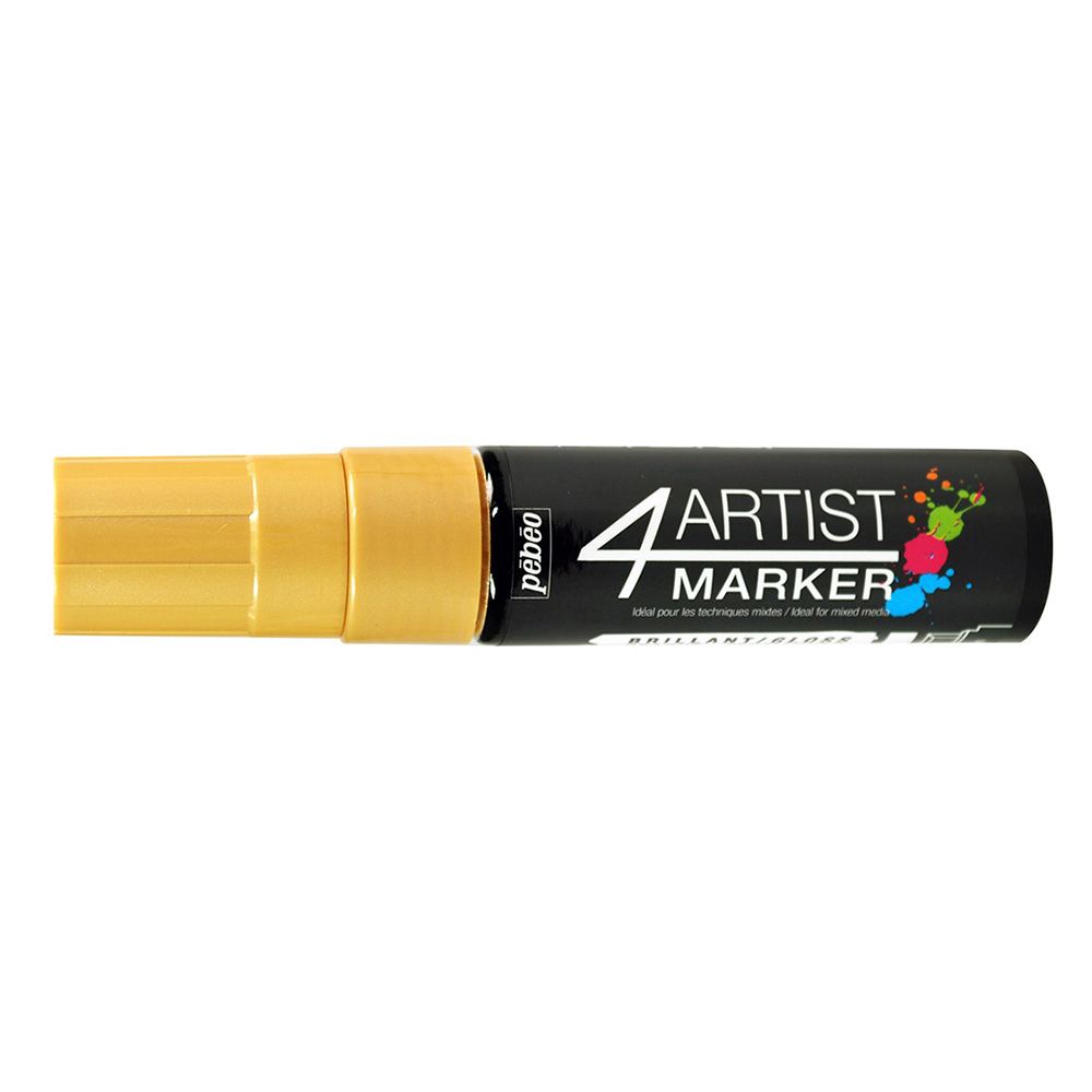 Маркер художественный 4Artist Marker на масляной основе 15 мм, перо плоское, 3 шт, 580356 под медь, Pebeo