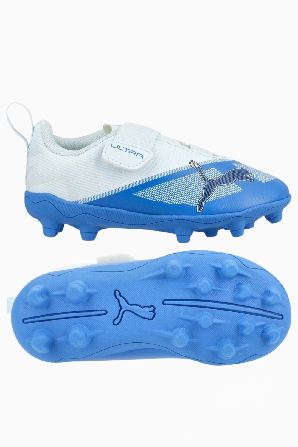 Бутсы Puma Ultra 7 Play V FG/AG Junior - синий