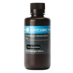 Фотография — Фотополимер Anycubic Basic, голубой (0,5 кг)