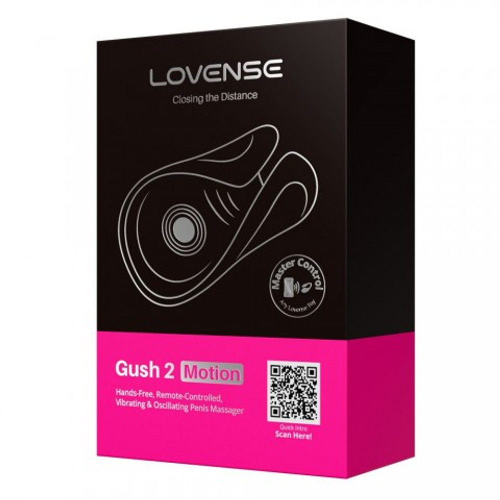 Вибромассажер для пениса в режиме Handsfree Gush 2 Motion Lovense (+ Master control)