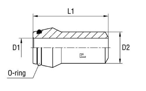 Ниппель WN DS30 30х3 (сварное)