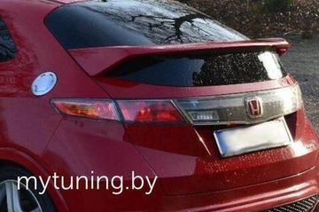 Спойлер V.1 для HONDA CIVIC 8 Hatchback 2006-2016