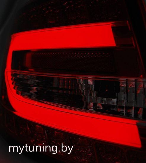 Задние фонари Audi A6 C6 black led