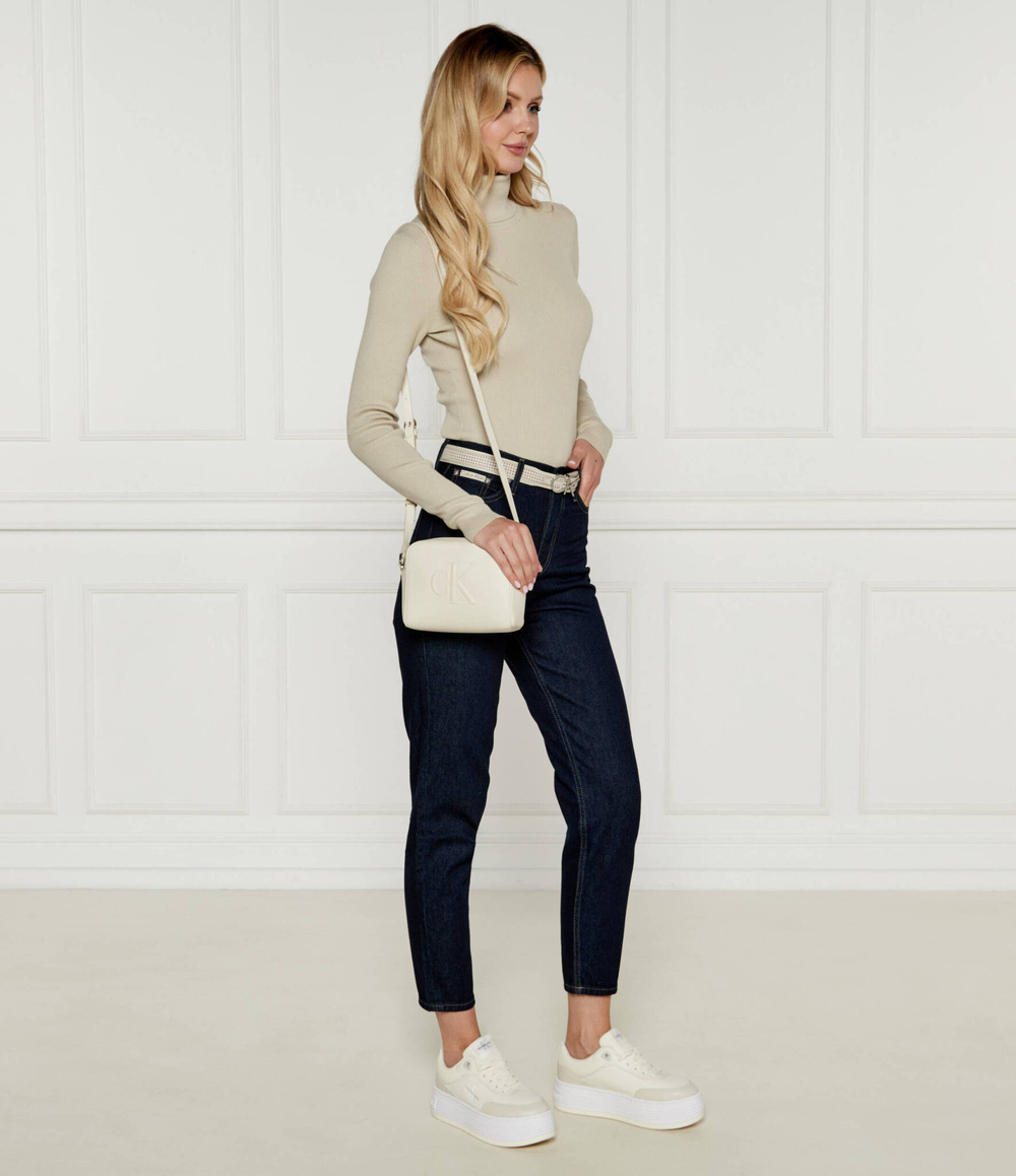 Сумка-мессенджер CALVIN KLEIN JEANS - экрю(K60K612726)