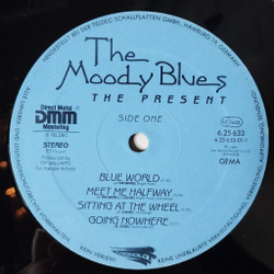 Винтажная виниловая пластинка LP The Moody Blues The Present (Germany 1983)