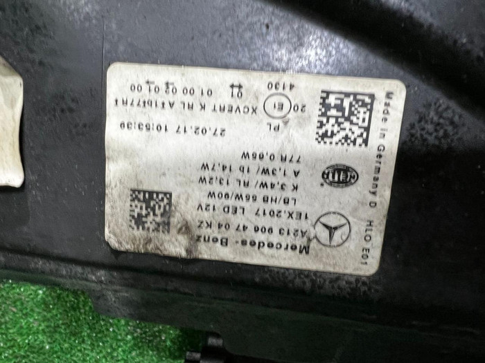 Фара Комплект Mercedes E W213 (16-18) В сборе
