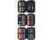 Penal \ Пенал \ Pencil bag 3-DECKER PENCIL CASE CONT.SUNSET BLACK