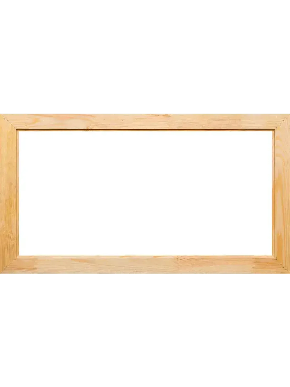 Деревянная рама 30x90 для картин на подрамнике сеч. 60x18